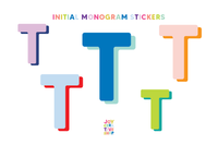 Individual Alphabet Stickers - Refills