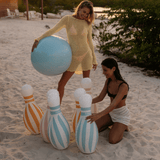Pastel & Rainbow Backyard Bowling Set