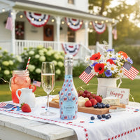 Flags & Ribbons Mini Prosecco Wraps (Set of 3)
