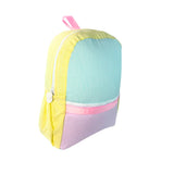 1989 Seersucker Medium Backpack w/ Pocket