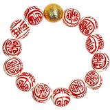 Georgia Chinoiserie Beaded Bracelet
