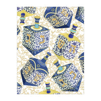 Patterned Dreidels Foil Classic Boxed Christmas Cards