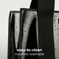 Case-Mate Midnight Black Bow Jelly Tote Bag (Classic)
