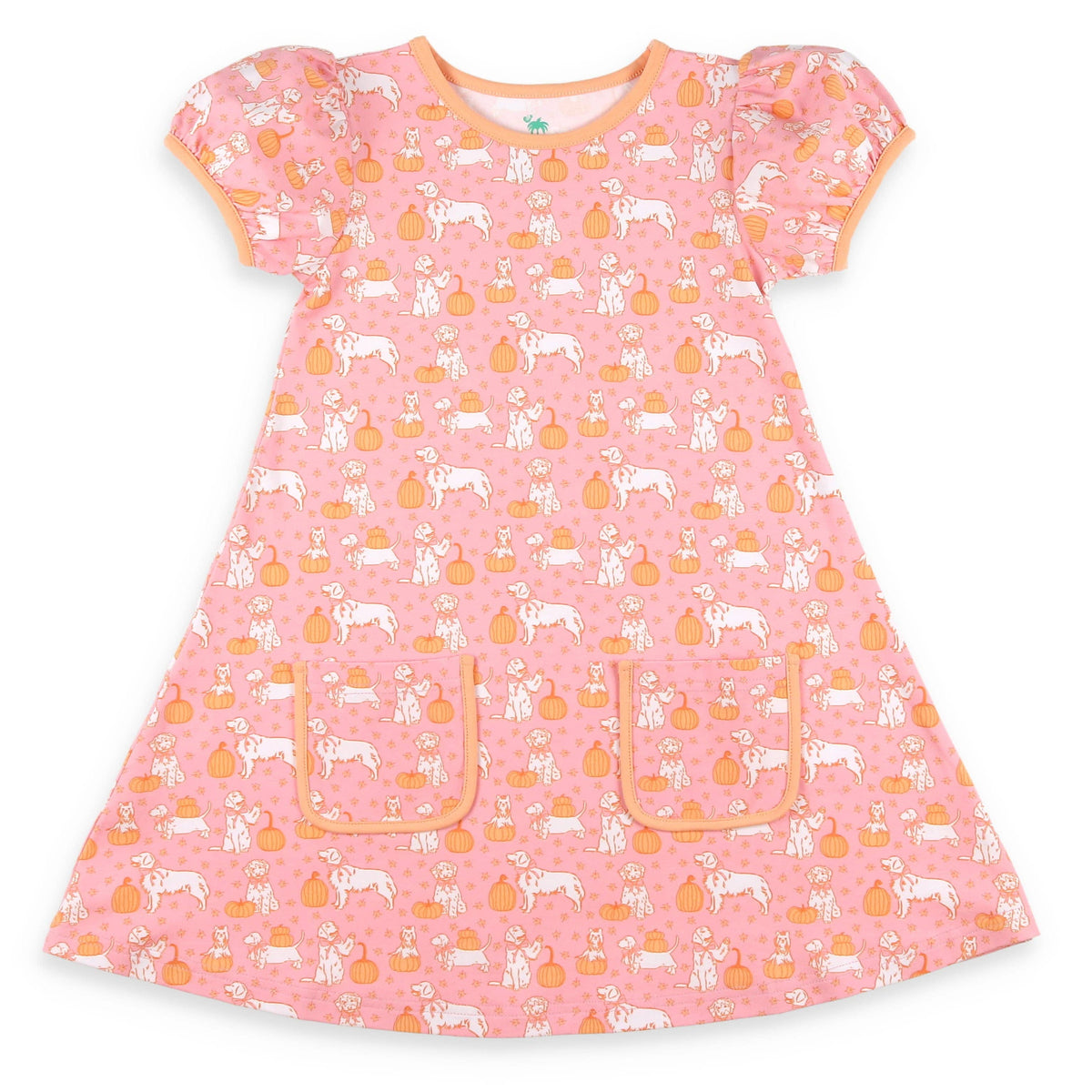 Pumpkin Paws Pocket Dress