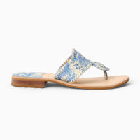 Original Jacks Sandal | Blue Toile