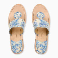 Original Jacks Sandal | Blue Toile