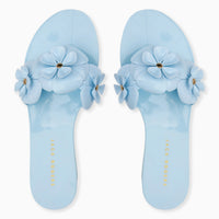 Amelia Jelly Flip Flop | Baby blue