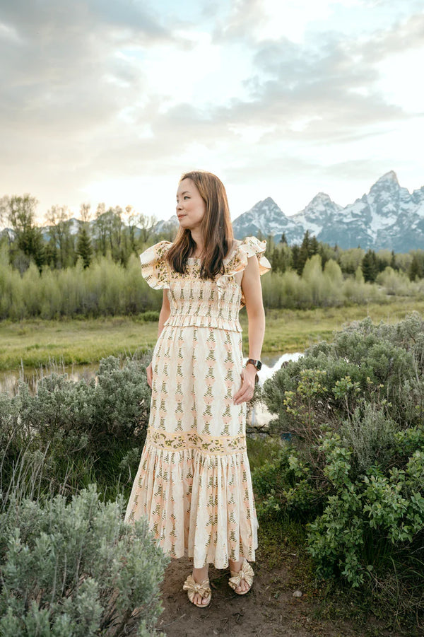 Women’s Everyday Dress in Antique Marigold