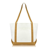 DALIX Daily Shoulder Tote Bag Premium Cotton