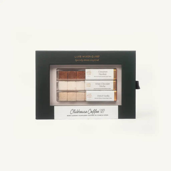 Clubhouse Coffee Cafe Set, White Chocolate Mocha & Vanilla
