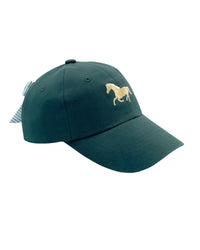 Horse Bow Baseball Hat (Baby, Youth)