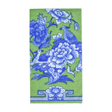 Green and Blue Plate Guest Towel