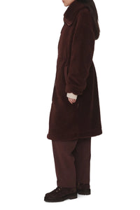 Bennet Long Faux Shearling Coat