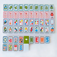 American-Brand Acrylic Deluxe 4-Layer Mahjong Set