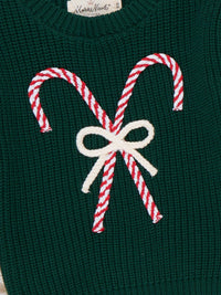 Candy Cane Promise Sweater