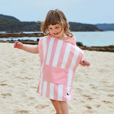 Dock and Bay Poncho Kids in Pink