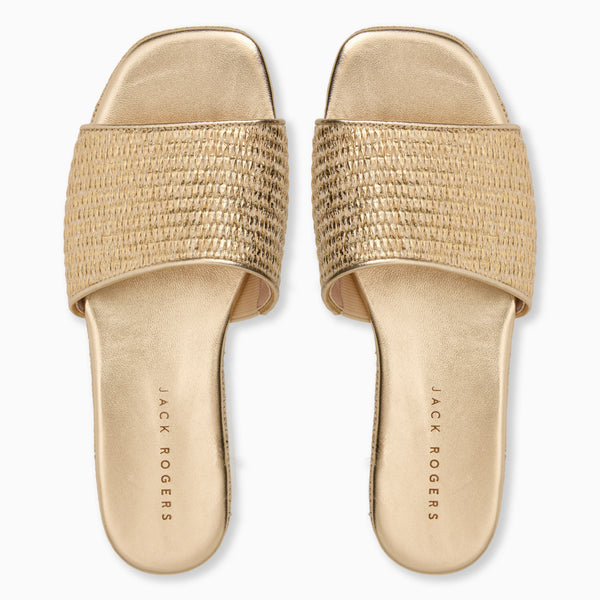 Bay Flatform | Metallic Gold