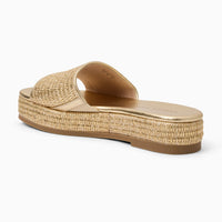 Bay Flatform | Metallic Gold