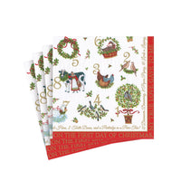 Caspari On The Twelfth Day Napkin