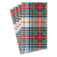 DRESS STEWART TARTAN guest napkins