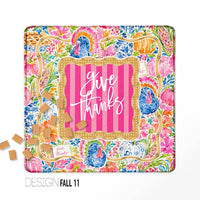 Fall, Halloween, Thanksgiving, Mahjong Mat, Neoprene