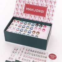 Jingle Pop Mahjong Set 160 Tiles (Pk/02) - Christmas Mahjong