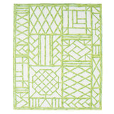 Bamboo Screen Moss Green Guest Towels