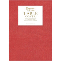 MOIRE RED-PAPER LINEN Tablecloth 8x5