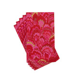 Marbled Ceramica Red & Fuchsia Guest Towels