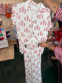 Gameday Heirloom Pajama Shorts Set- Ohio State