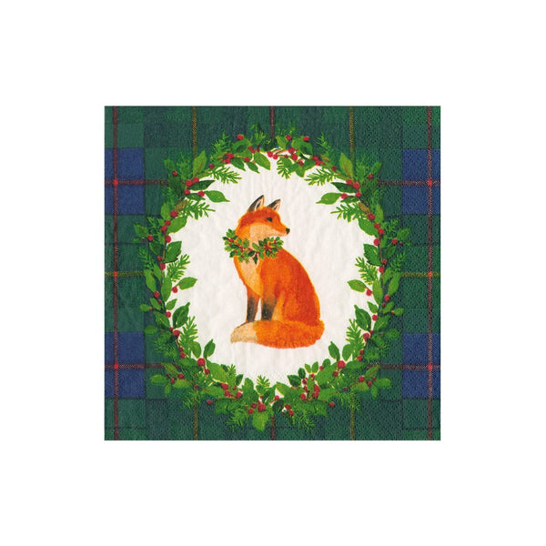 TARTAN FOX BLUE/GREEN cocktail