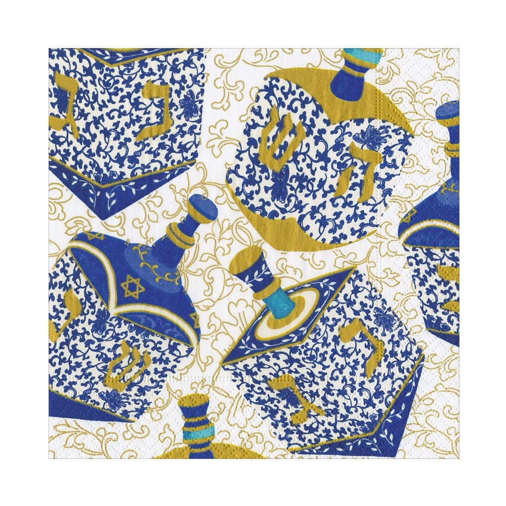 PATTERNED DREIDELS luncheon