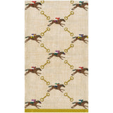 And They're Off! Linen Guest Towels
