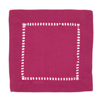 Poly Hemstitched Cocktail Napkin
