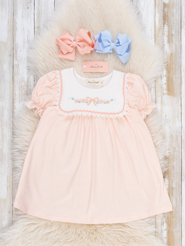 Country Ribbon Embroidered Dress