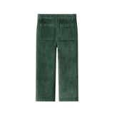 Kids Wide Leg Corduroy Pants | Green