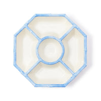 Blue Bamboo Chip and Dip Platter