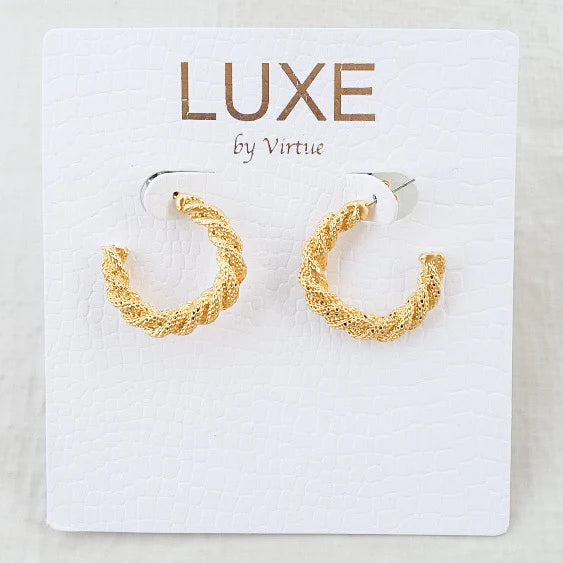 Twisted Rope Hoops