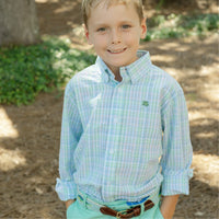 Roscoe Button Down Shirt Canterbury Seersucker