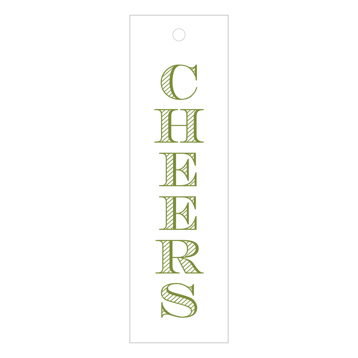 Green Cheers Tag