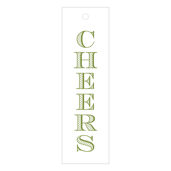 Green Cheers Tag