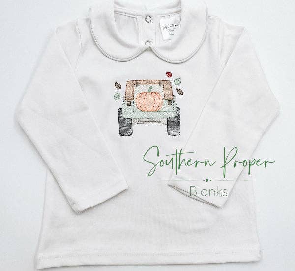 Shirt - Piping Collar LS
