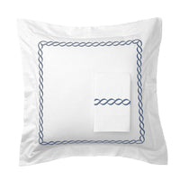 600 Thread Count Rope Embroidered Euro Sham Pairs