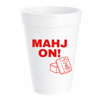 Mahjong - 16oz Styrofoam Cups