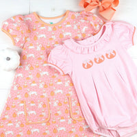 Pumpkin Paws Pocket Dress