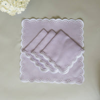 Lavender napkin
