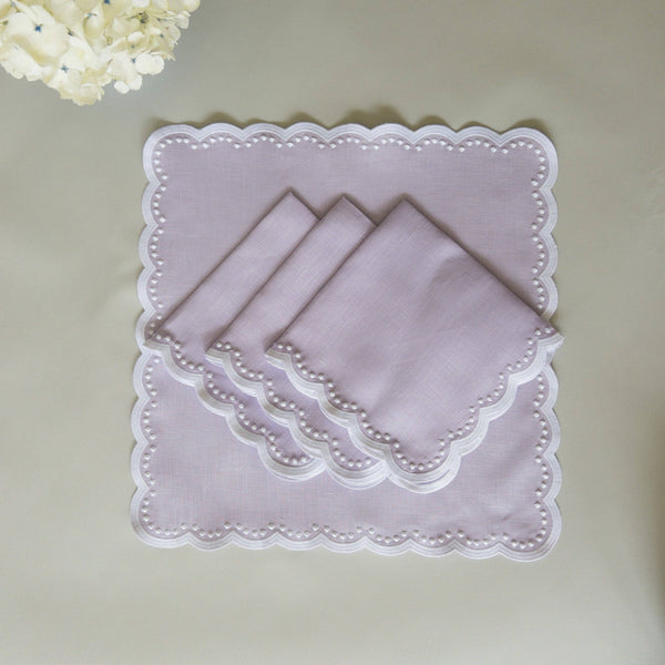 Lavender napkin