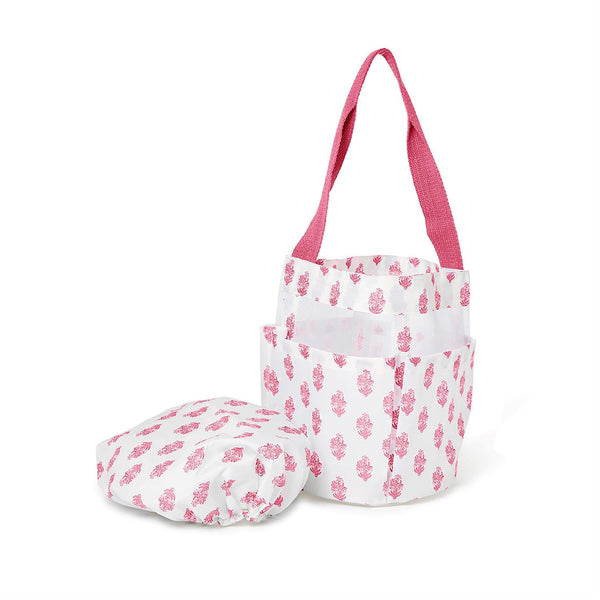 Floral Shower Caddy Set
