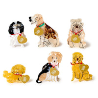 Best Friend Dog Claw Clips Assorted 6 Designs