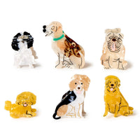 Best Friend Dog Claw Clips Assorted 6 Designs